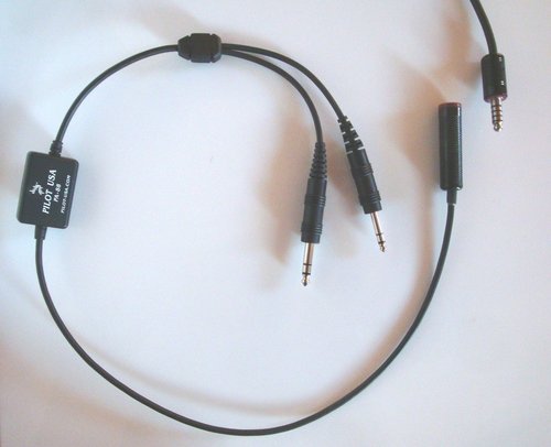 Impedanzkonverter-Adapter Heli (U-384/U) Stecker zu GA-Klinken